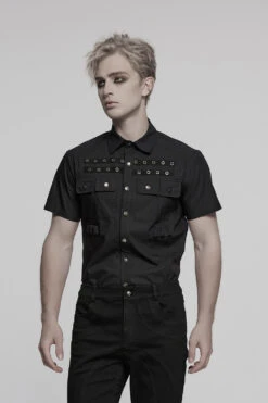 Grave Order Button Up Shirt -Vampirefreaks Sale Store grunge mens clothes 12673bd5 40c6 4993 9a59 96904d0ec5f1