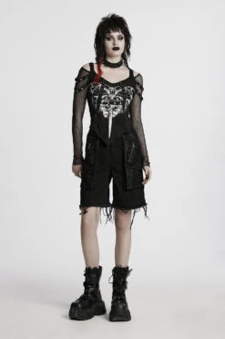 The Craft Convertible Baggy Pants -Vampirefreaks Sale Store grunge shorts b25fa501 6d70 4f53 9370 406db5560df9
