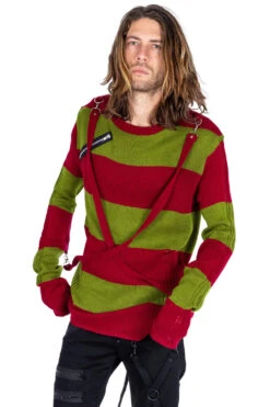 Amalric Jumper Sweater [Red/Green]