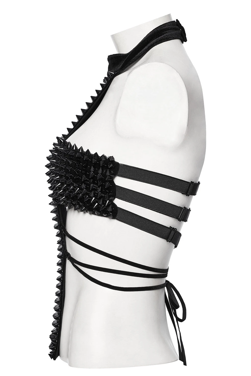 Hallowed Be Gothic Cross Halterneck Top 8 Hallowed Be Gothic Cross Halterneck Top - Image 8