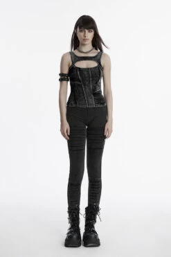 North Star Distressed Tank Top -Vampirefreaks Sale Store grunge top 44a3778a 6ef4 46b5 8b9b 5eb6a4dc8cce