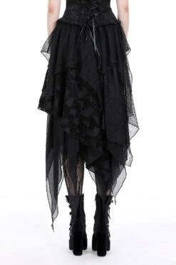Gypsy Witch Tattered Patchwork Skirt -Vampirefreaks Sale Store gypsy witch tattered skirt skirts 196036