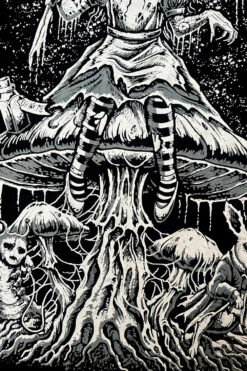 Alice Down The Rabbit Hole T-shirt -Vampirefreaks Sale Store halloween alice in wonderland clothes 1bfb8efe 566b 4e19 8ccc bd020ef7e49d