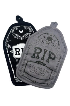Cemetery Pot Holders Set -Vampirefreaks Sale Store halloween oven pot holder set a49a0926 360f 4e46 b890 4d2ba9edfc9b
