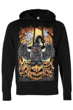 Halloween Owl Hoodie