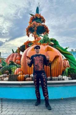 Possessed Pumpkin Patch Joggers [Unisex] -Vampirefreaks Sale Store halloween pants b67df990 1e1f 4336 b280 01feedc720ef
