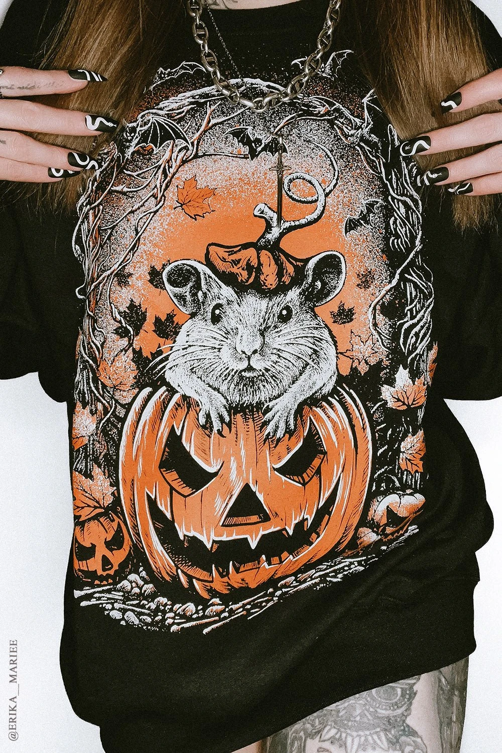 Halloween Rat Sweatshirt 1 Halloween Rat Sweatshirt