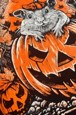 Halloween Rat T-shirt -Vampirefreaks Sale Store halloween rat t shirt graphic t shirt 144120