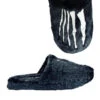 Kreepy Kozy Bone Slippers [Black/White] -Vampirefreaks Sale Store halloween slippers