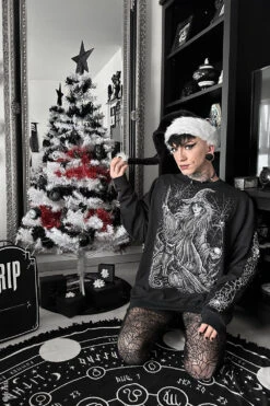 Season Of The Witch Sweatshirt -Vampirefreaks Sale Store halloween sweater d52c466a 4be1 4b96 a0e4 0fd1241f99dd