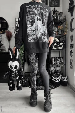 Halloween Town Ghostie Sweatshirt -Vampirefreaks Sale Store halloween town ghostie sweatshirt mens outerwear 284705