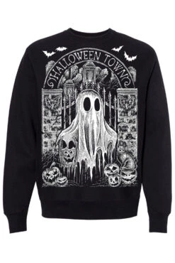 Halloween Town Ghostie Sweatshirt -Vampirefreaks Sale Store halloween town ghostie sweatshirt mens outerwear 823560