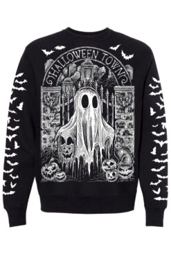 Halloween Town Ghostie Sweatshirt -Vampirefreaks Sale Store halloween town ghostie sweatshirt mens outerwear 875886