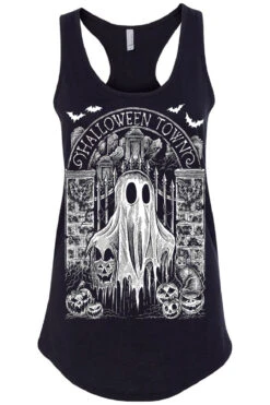 Halloween Town Ghostie T-shirt -Vampirefreaks Sale Store halloween town ghostie t shirt graphic t shirt 678878