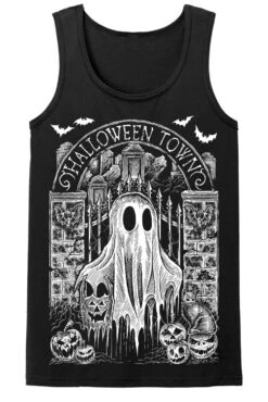 Halloween Town Ghostie T-shirt -Vampirefreaks Sale Store halloween town ghostie t shirt graphic t shirt 964844