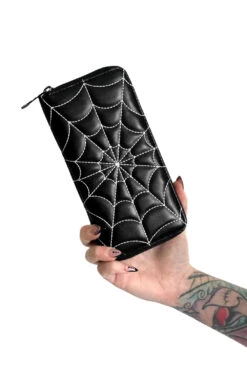 Spiderweb Wallet [Black/White]
