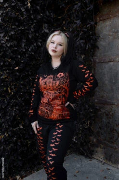 Haunted Mansion T-shirt [PUMPKIN ORANGE] -Vampirefreaks Sale Store halloween womens clothes 52e70eaf f691 40bc 83b9 5354854c7923