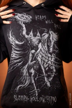 Headless Horseman Hoodie [Gray] -Vampirefreaks Sale Store halloween womens clothes 5c44fad9 2be7 42da aba0 25da5d293ad2