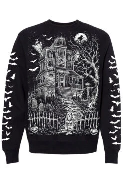 Haunted Mansion Sweatshirt [White]