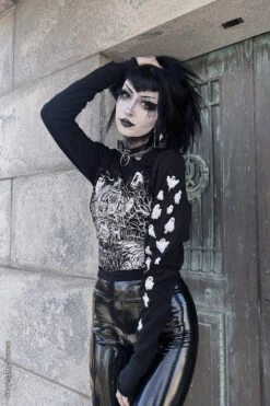 Haunted Mansion T-shirt [White] -Vampirefreaks Sale Store haunted mansion t shirt graphic t shirt 288191