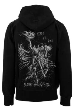 Headless Horseman Hoodie [Gray] -Vampirefreaks Sale Store headless horseman hoodie gray mens outerwear 406791