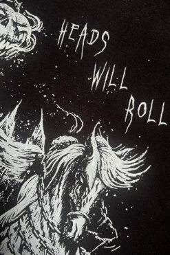 Headless Horseman Hoodie [Gray] -Vampirefreaks Sale Store headless horseman hoodie gray mens outerwear 410906