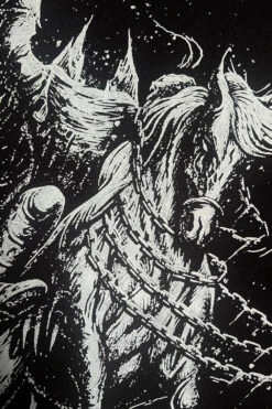 Headless Horseman T-shirt [Gray] -Vampirefreaks Sale Store headless horseman t shirt gray graphic t shirt 527167