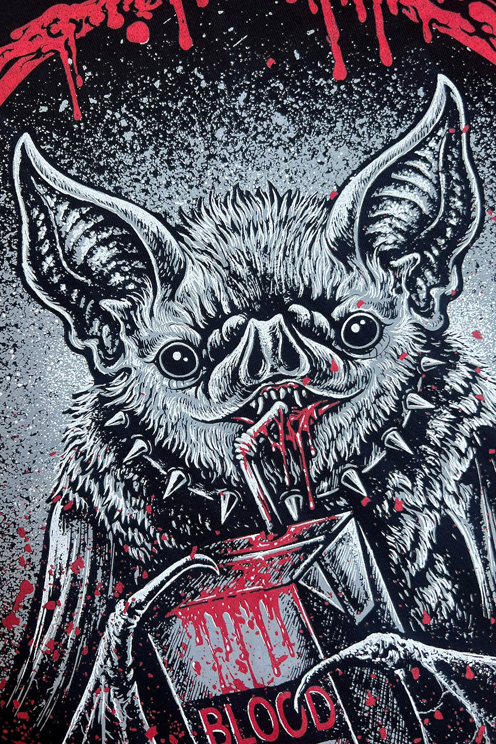 Bat Blood Snack Time Hoodie 12 Bat Blood Snack Time Hoodie - Image 12