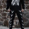 Wendigo Skull Joggers -Vampirefreaks Sale Store heavy metal gothic clothing