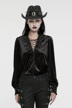 Hellbilly Western Goth Cowboy Hat -Vampirefreaks Sale Store hellbilly western goth cowboy hat hats scarves headwear 198925