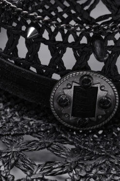 Hellbilly Western Goth Cowboy Hat -Vampirefreaks Sale Store hellbilly western goth cowboy hat hats scarves headwear 207663