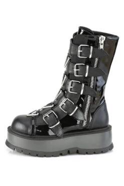 Here Comes Trouble Triangle Boots [SLACKER-160] -Vampirefreaks Sale Store here comes trouble triangle boots slacker 160 bpt vl womens shoes 116254