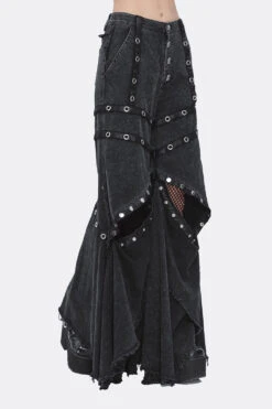 Ragged Boho Goth Wide Leg Flares -Vampirefreaks Sale Store hippie goth pants ec1d952f 2861 42de a5eb 0d44a8e8e166