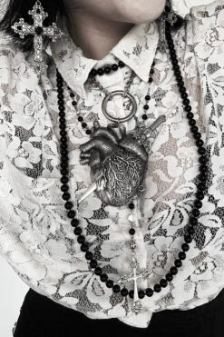 Holy Love Fool Necklace -Vampirefreaks Sale Store holy love fool necklace jewelry 526830