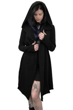 OG Reserve Long Sleeve Cardigan Hoodie -Vampirefreaks Sale Store hooded coat d632eca6 dbbc 43fd 9117 256b61eac70c