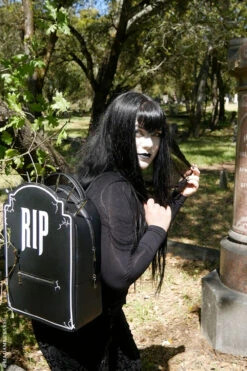 RIP Tombstone Backpack -Vampirefreaks Sale Store horror backpack 38942edd b007 4689 b896 88df7e709ad3