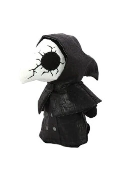 Cracked Mask Plague Doctor Plushy Backpack -Vampirefreaks Sale Store horror bag