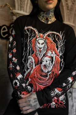 Krampus Killing Christmas T-shirt