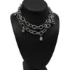 Stacked Tooth Choker -Vampirefreaks Sale Store horror creepy jewerly
