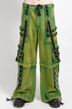 Tripp NYC Jam Green Slime Wash Pants [Green/Bleach]