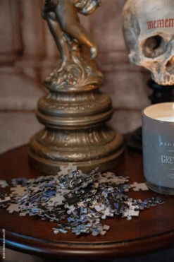 Blue Blood Werewolf Jigsaw Puzzle -Vampirefreaks Sale Store horror scary puzzle