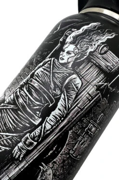 Frankenstein And Bride 32 Oz Water Bottle -Vampirefreaks Sale Store horror water bottle