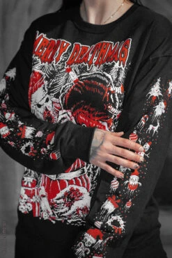 Merry Deathmas Christmas Tee [Multiple Styles Available] -Vampirefreaks Sale Store horror xmas shirt 2c1fbda9 97b7 481f 9fbc 22f4f64bac30