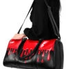 Bloody Drip Weekender Bag -Vampirefreaks Sale Store horrorpunk bag