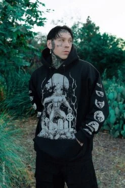 Howl At The Moon Werewolf Hoodie -Vampirefreaks Sale Store howl at the moon werewolf hoodie zipper or pullover mens outerwear 138341
