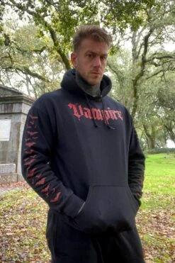 I'm A Vampire Hoodie -Vampirefreaks Sale Store im a vampire hoodie zipper or pullover mens outerwear 216298