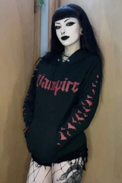 I'm A Vampire Hoodie -Vampirefreaks Sale Store im a vampire hoodie zipper or pullover mens outerwear 548632