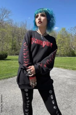 I'm A Vampire Sweatshirt -Vampirefreaks Sale Store im a vampire sweatshirt mens outerwear 341148