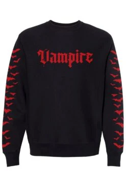 I'm A Vampire Sweatshirt -Vampirefreaks Sale Store im a vampire sweatshirt mens outerwear 352683