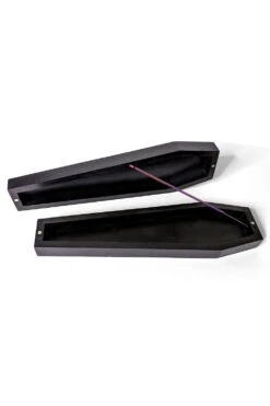 2 Piece Coffin-Shaped Incense Burner